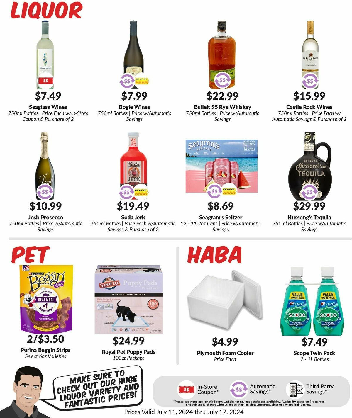 Woodmans Food Market Weekly Ad from July 11