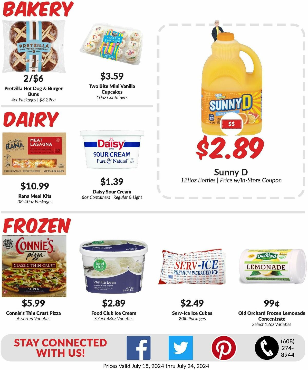 Woodmans Food Market Weekly Ad from July 18