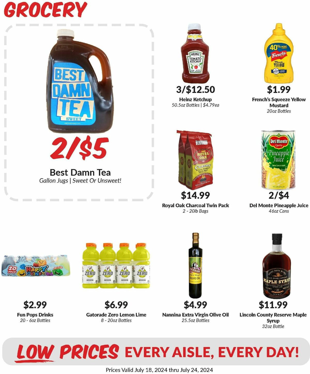 Woodmans Food Market Weekly Ad from July 18