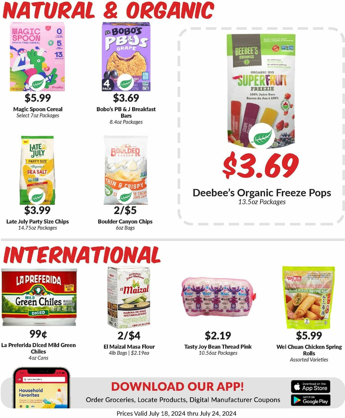 Woodmans Food Market Weekly Ad from July 18