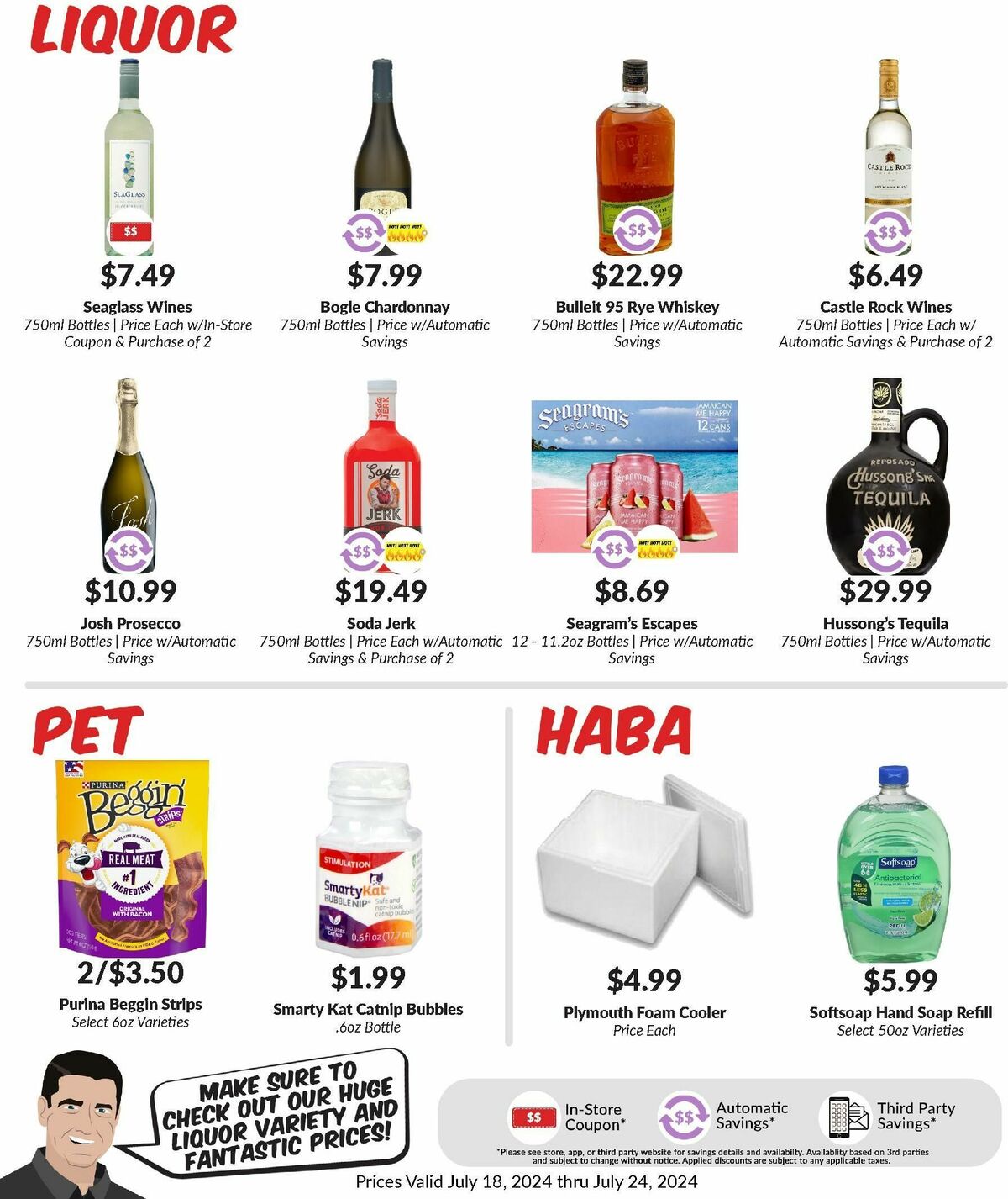 Woodmans Food Market Weekly Ad from July 18