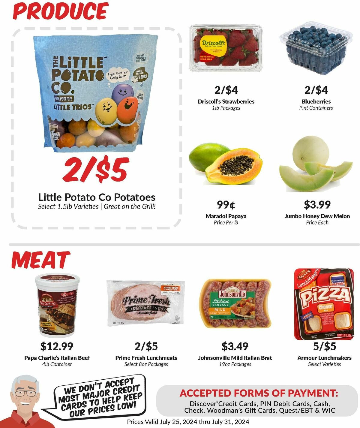 Woodmans Food Market Weekly Ad from July 25