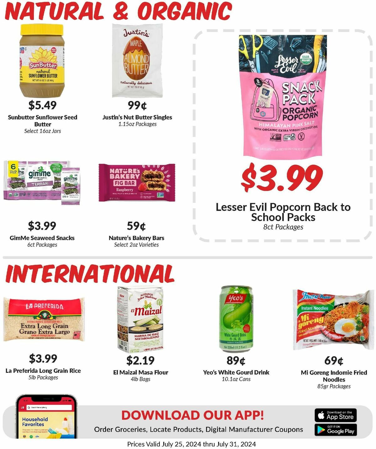 Woodmans Food Market Weekly Ad from July 25