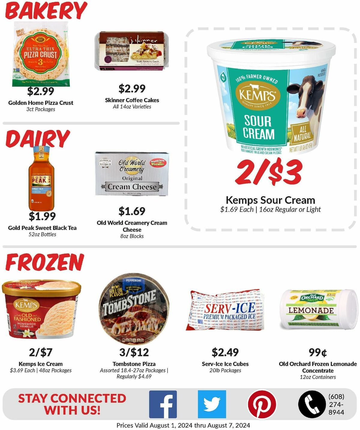 Woodmans Food Market Weekly Ad from August 1