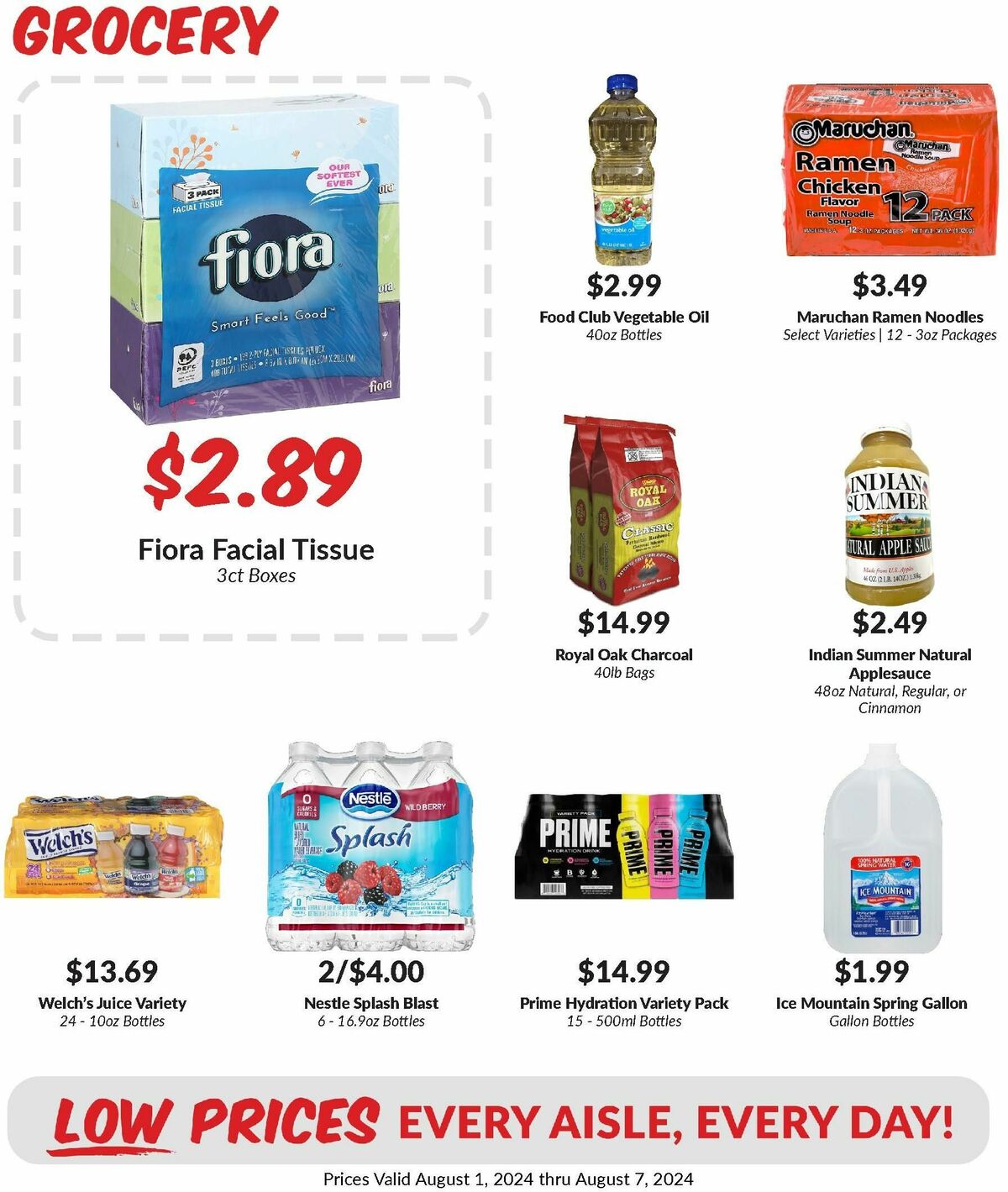 Woodmans Food Market Weekly Ad from August 1