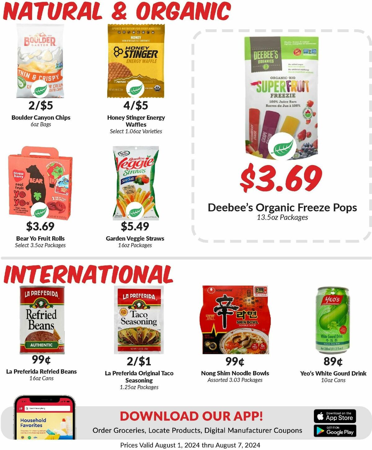 Woodmans Food Market Weekly Ad from August 1