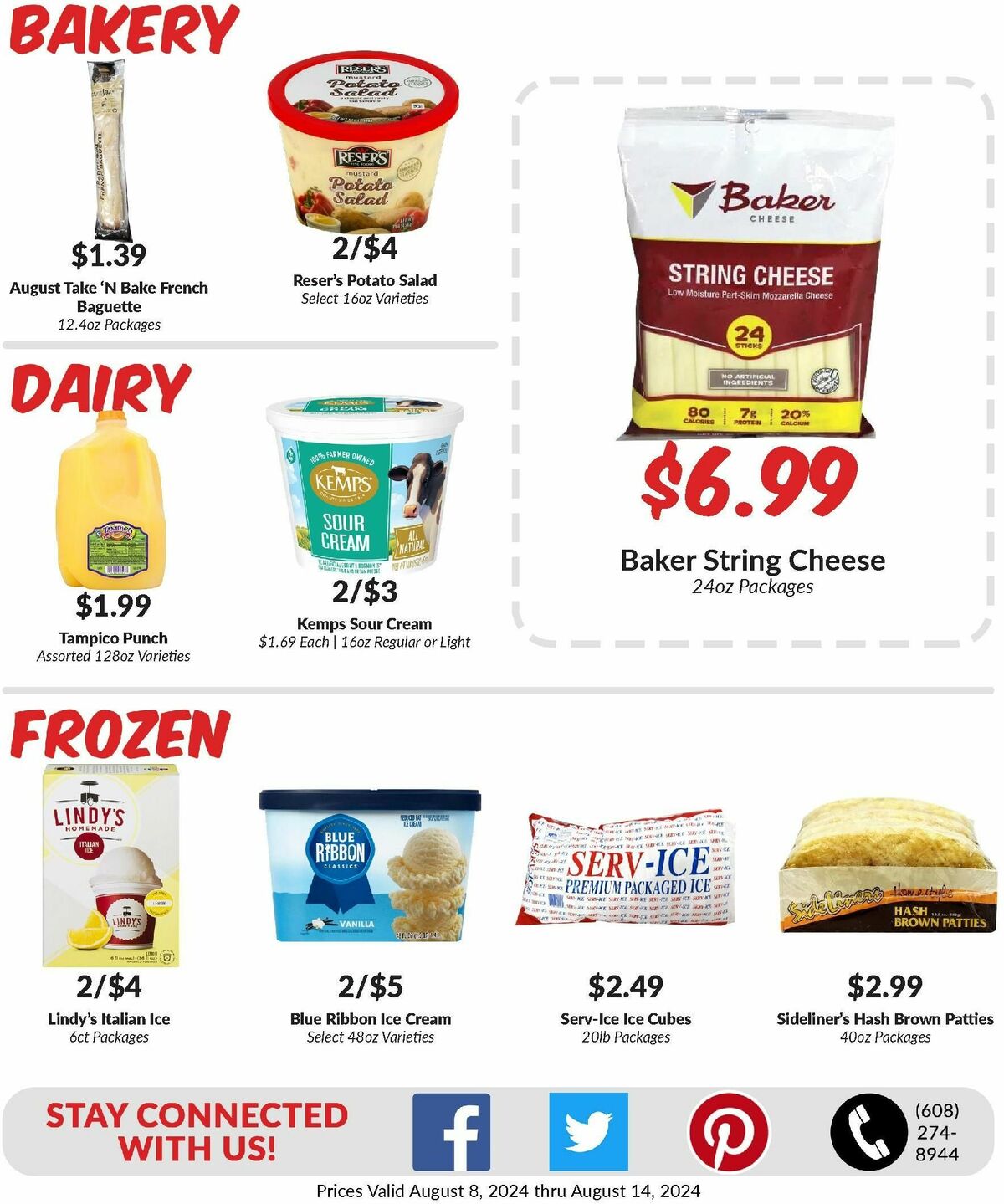 Woodmans Food Market Weekly Ad from August 8