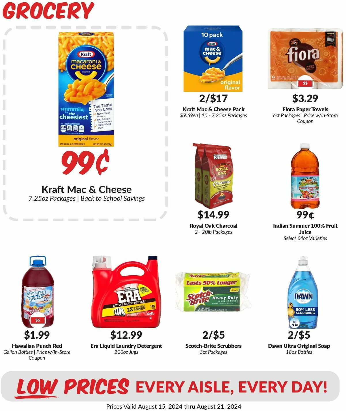 Woodmans Food Market Weekly Ad from August 15