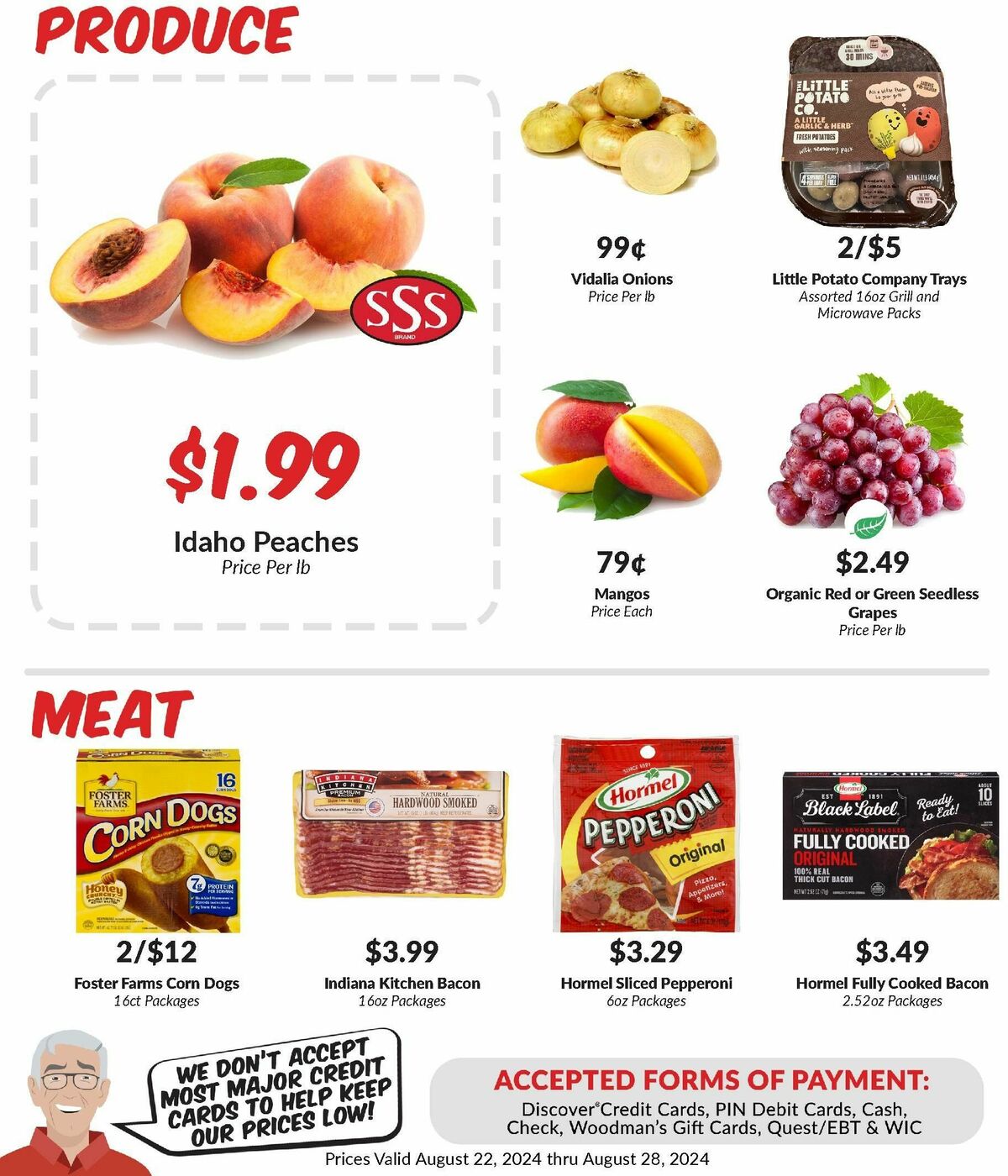 Woodmans Food Market Weekly Ad from August 22