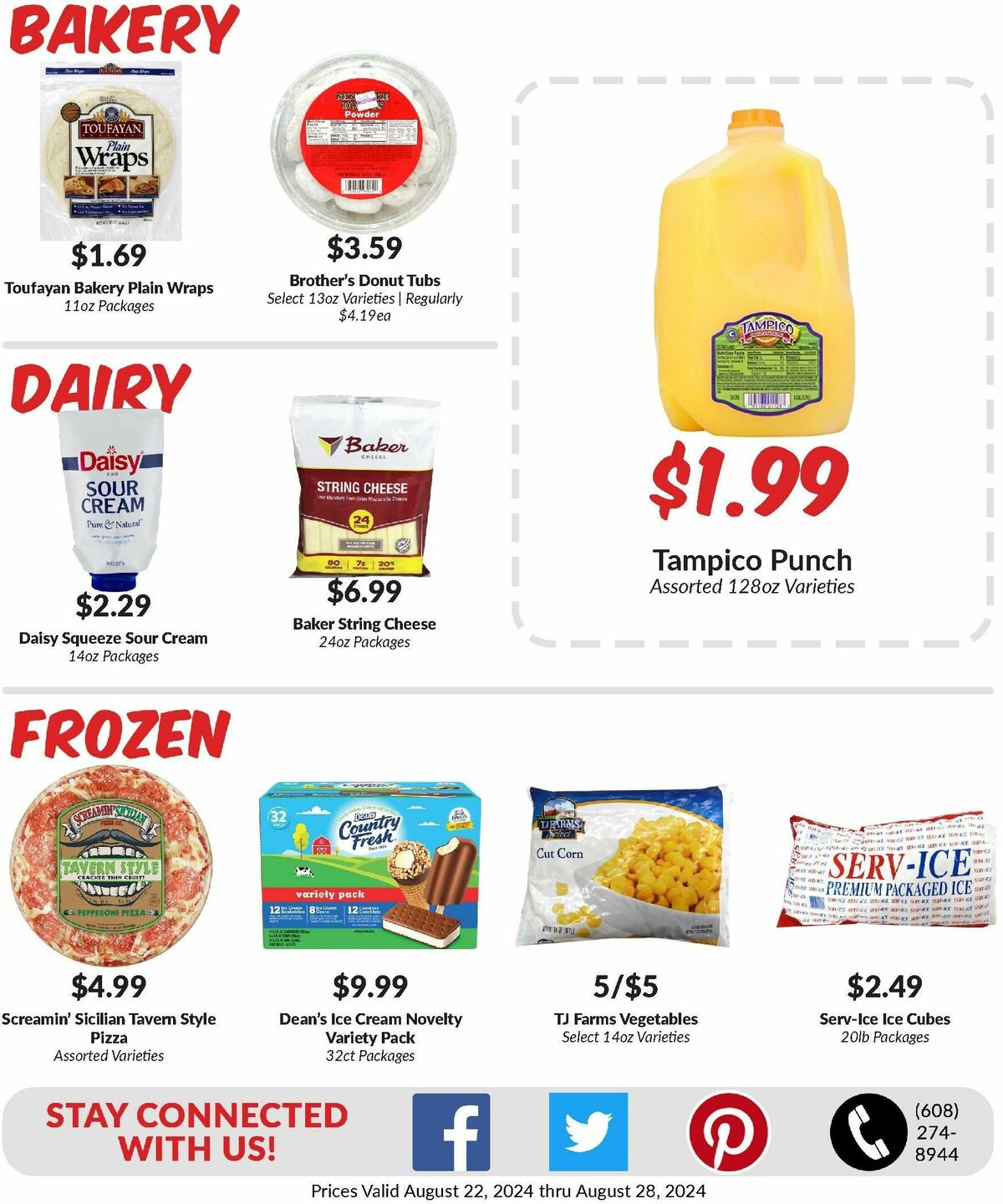 Woodmans Food Market Weekly Ad from August 22