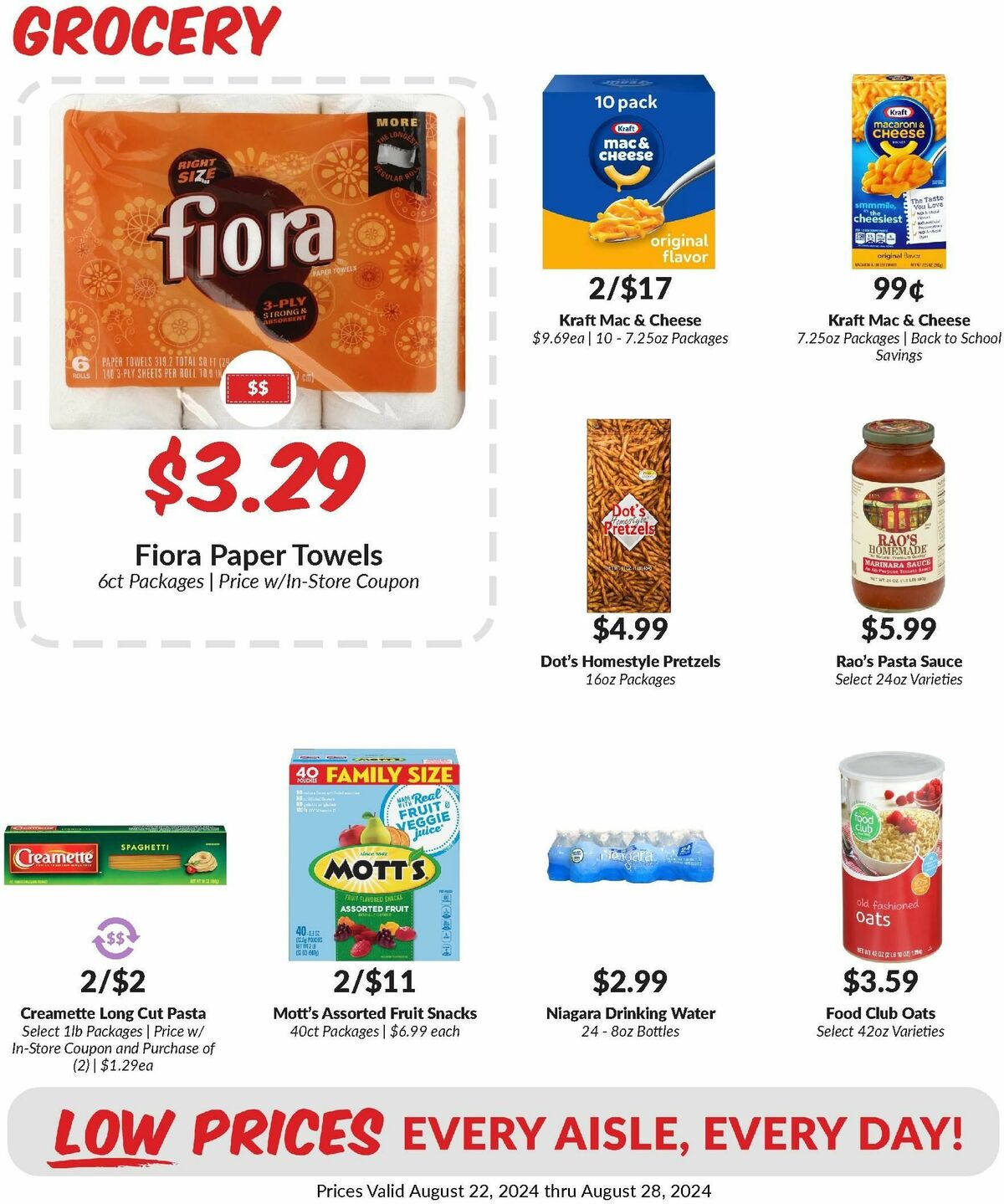 Woodmans Food Market Weekly Ad from August 22