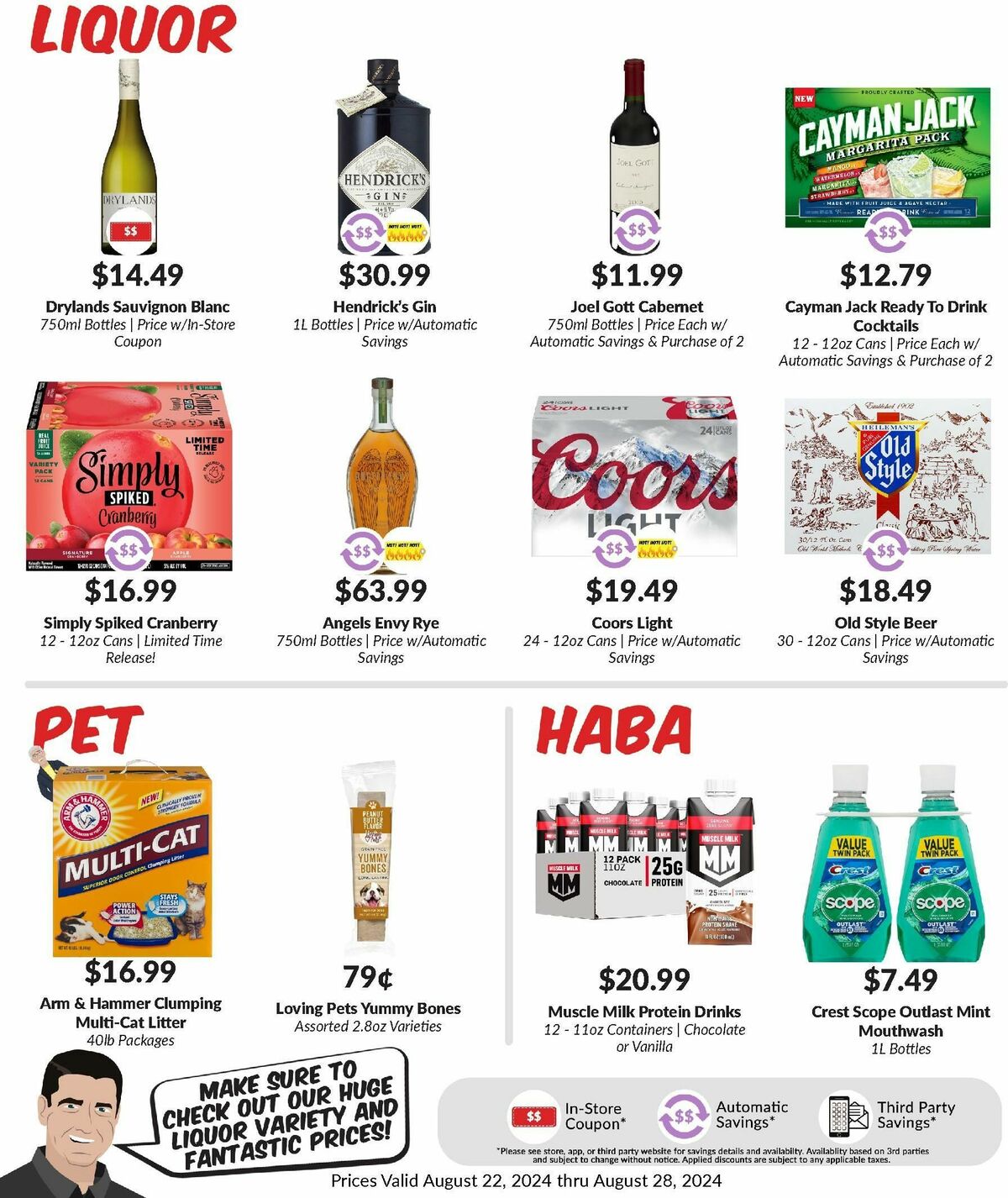 Woodmans Food Market Weekly Ad from August 22