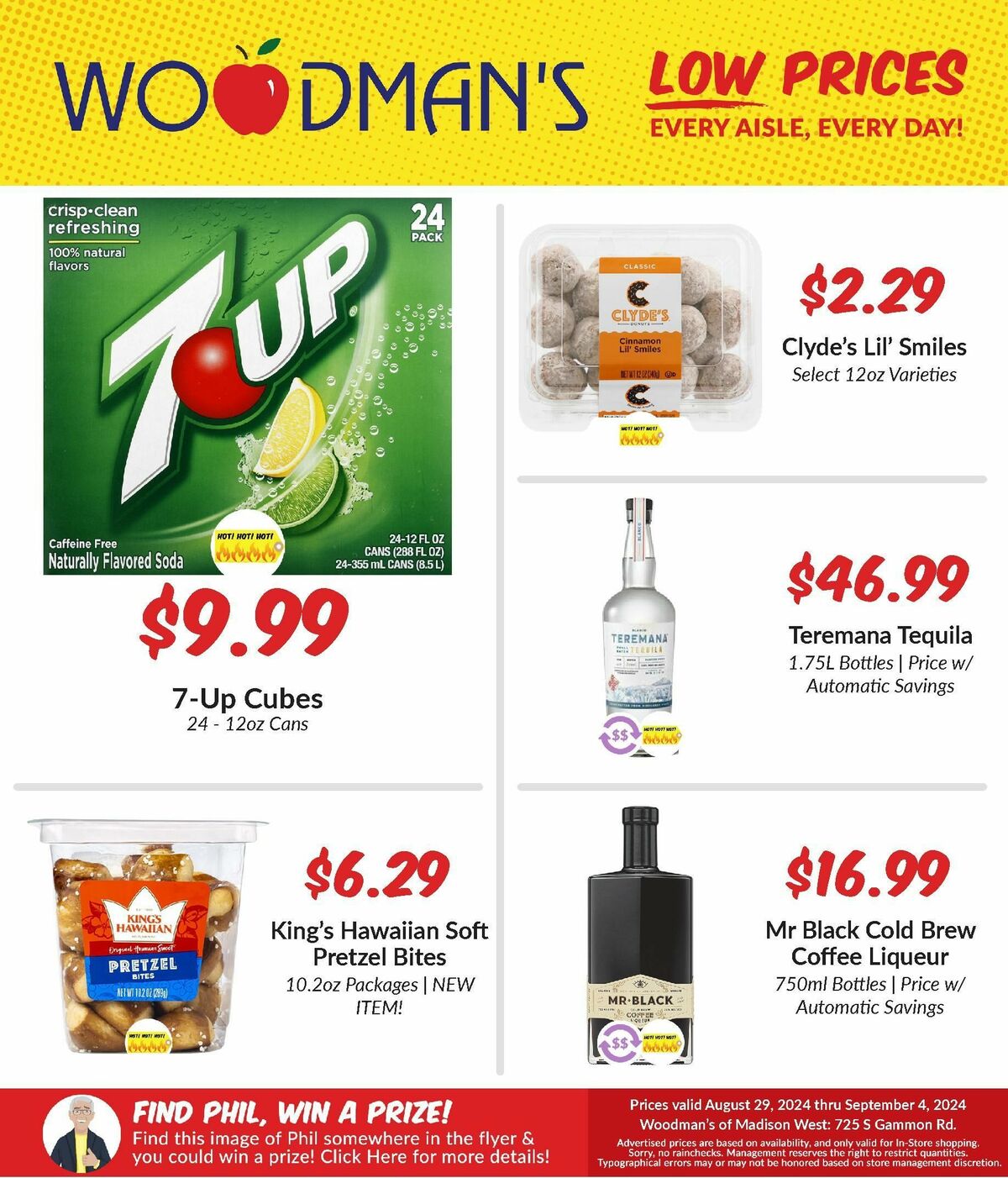 Woodmans Food Market Weekly Ad from August 29