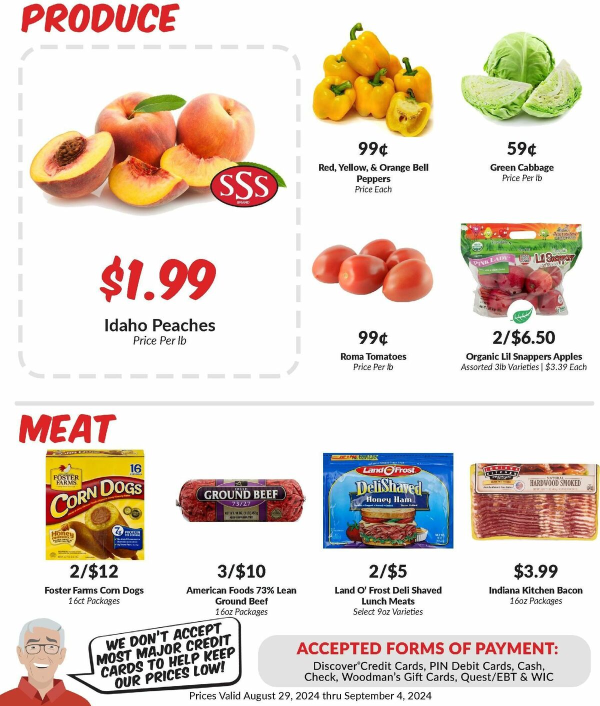 Woodmans Food Market Weekly Ad from August 29