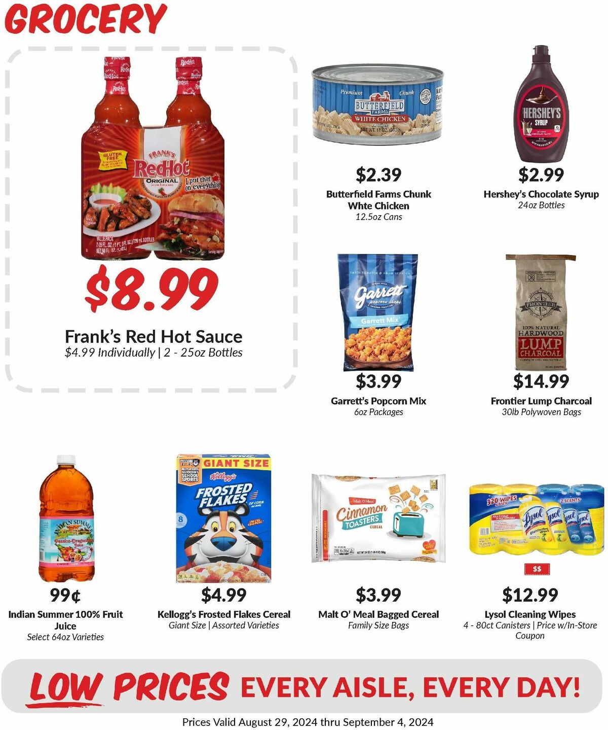 Woodmans Food Market Weekly Ad from August 29