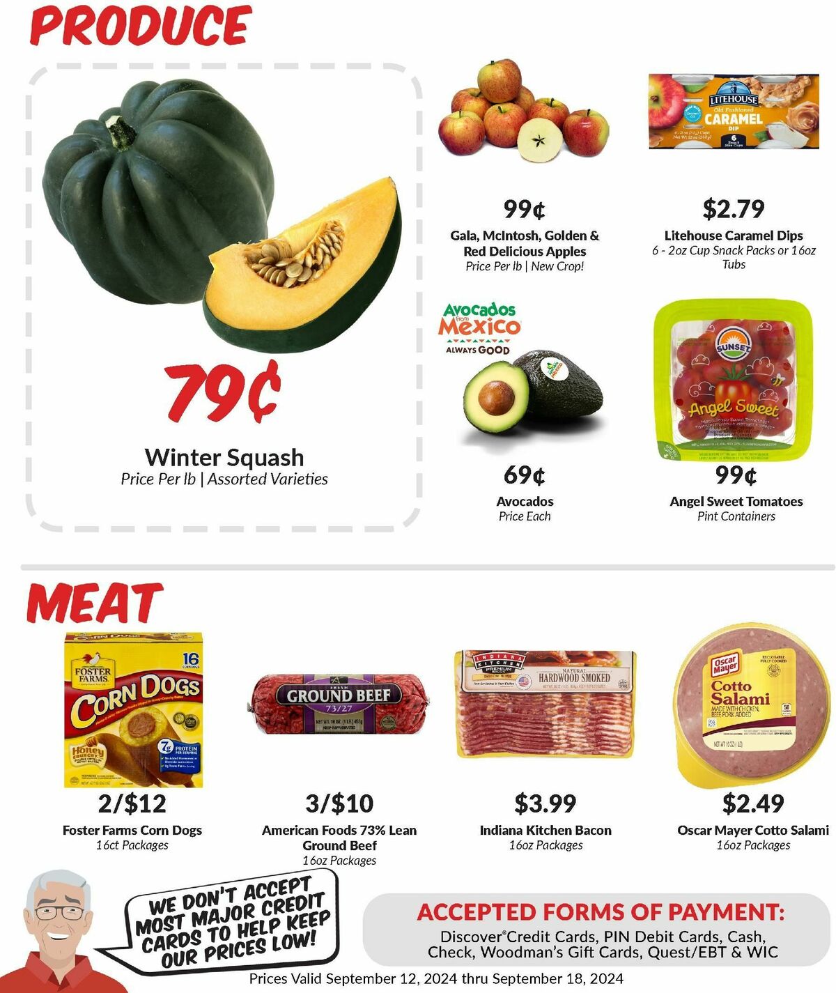 Woodmans Food Market Weekly Ad from September 12