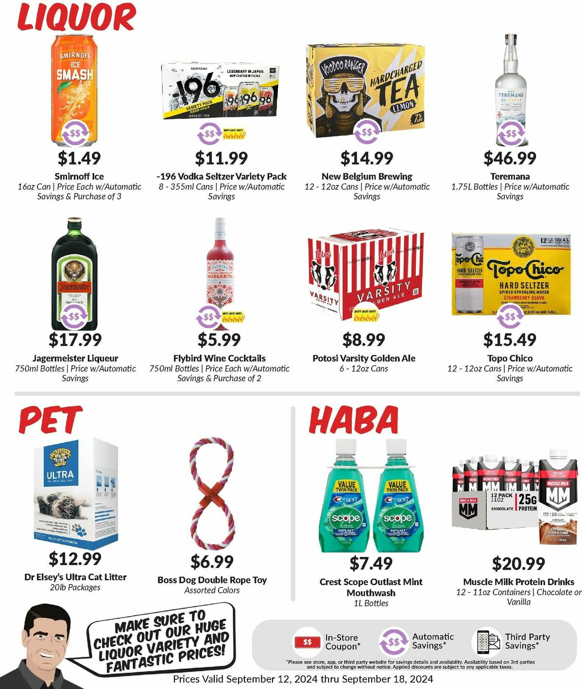 Woodmans Food Market Weekly Ad from September 12