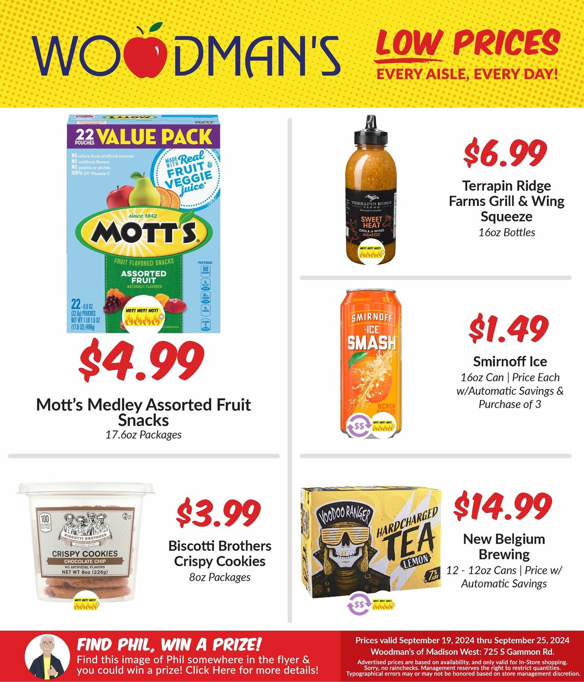 Woodmans Food Market Weekly Ad from September 19