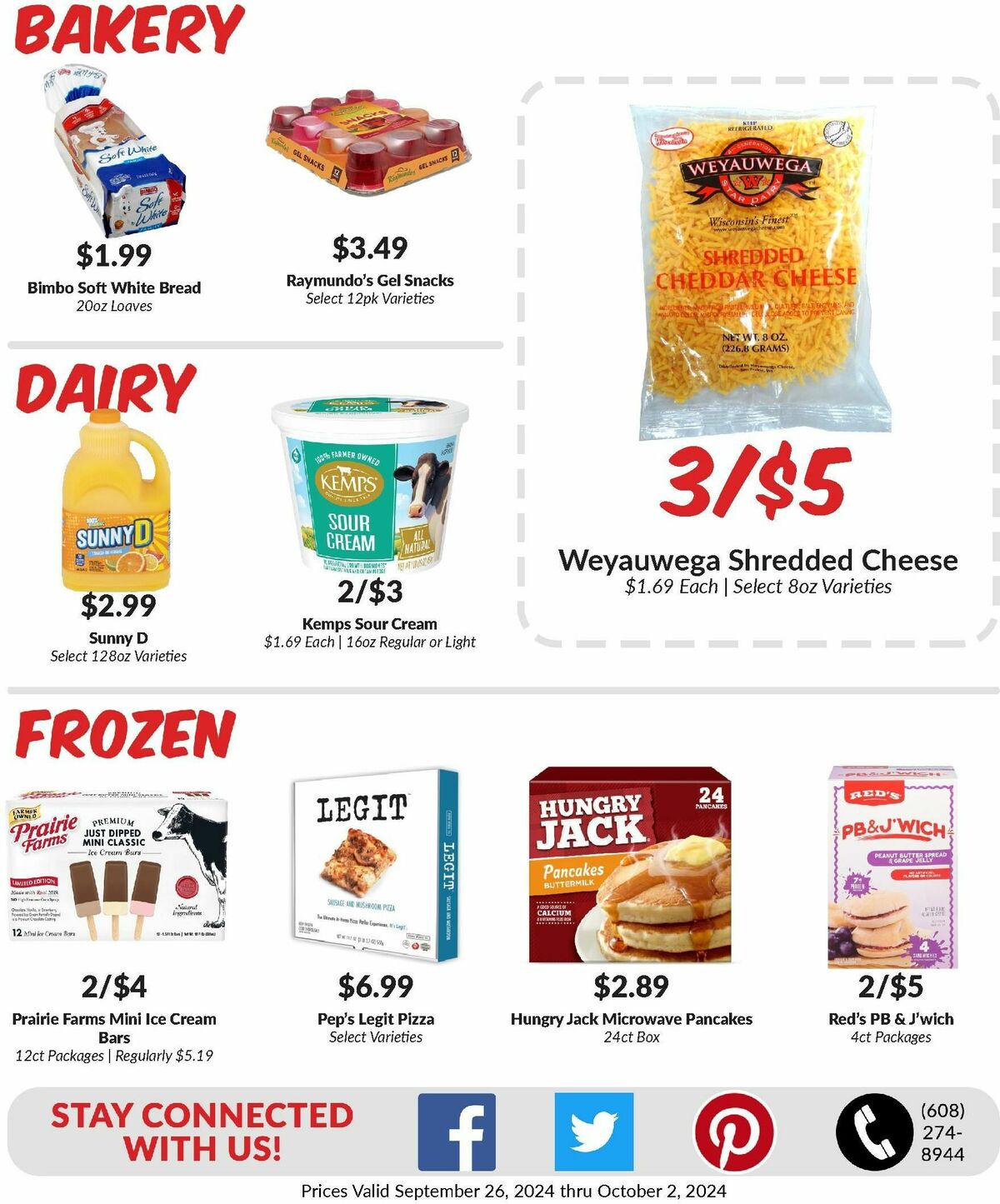 Woodmans Food Market Weekly Ad from September 26