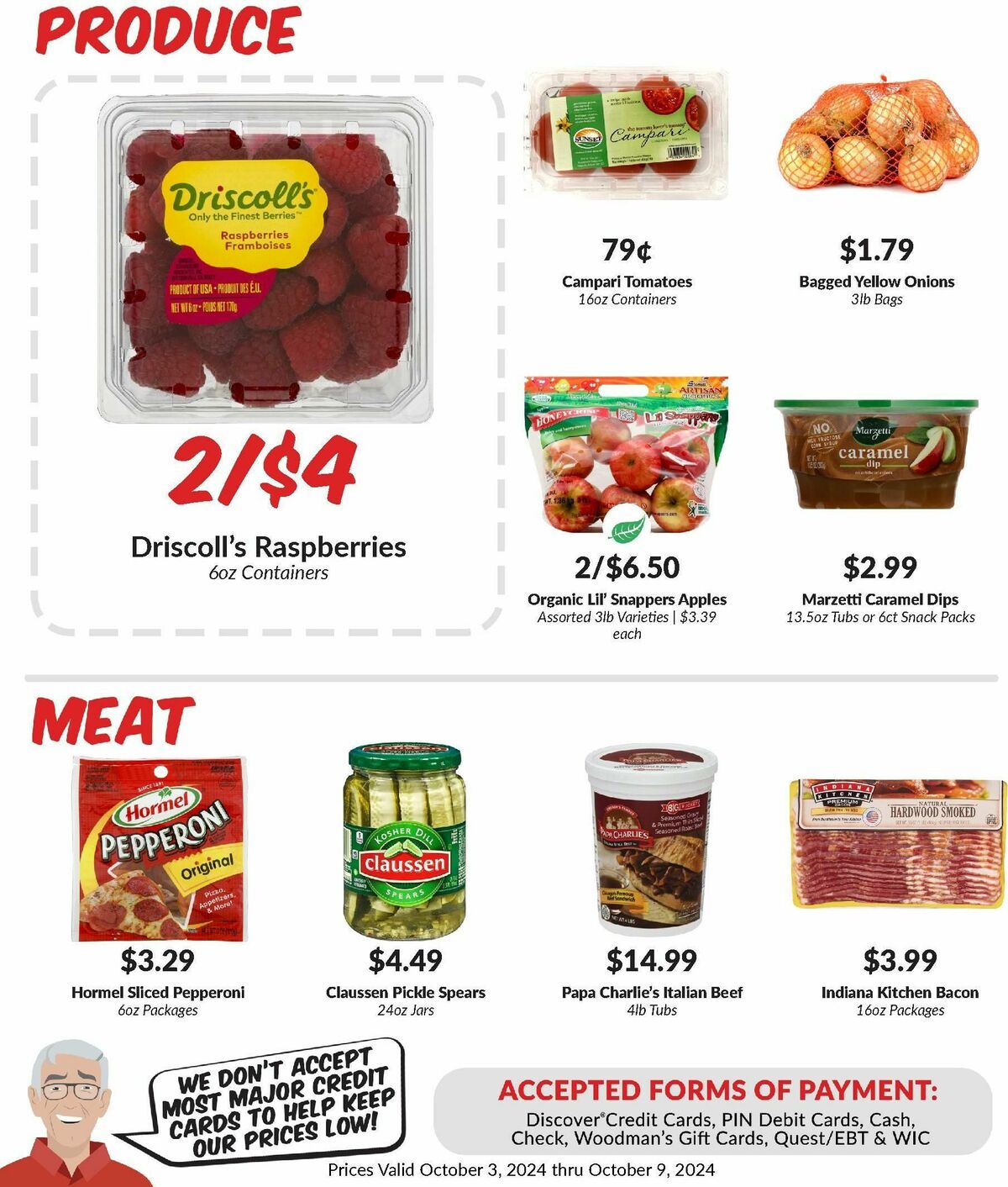 Woodmans Food Market Weekly Ad from October 3