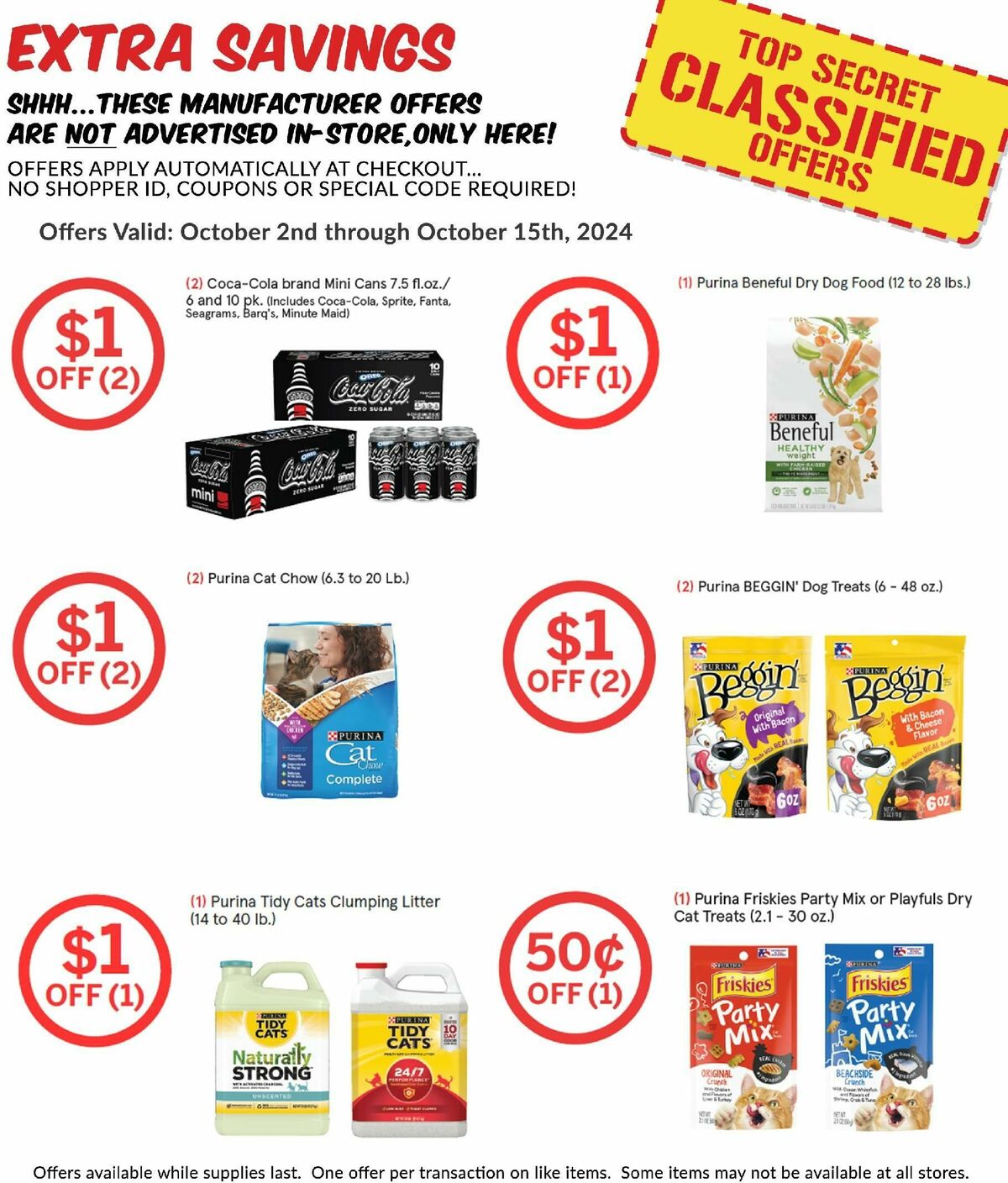 Woodmans Food Market Weekly Ad from October 3