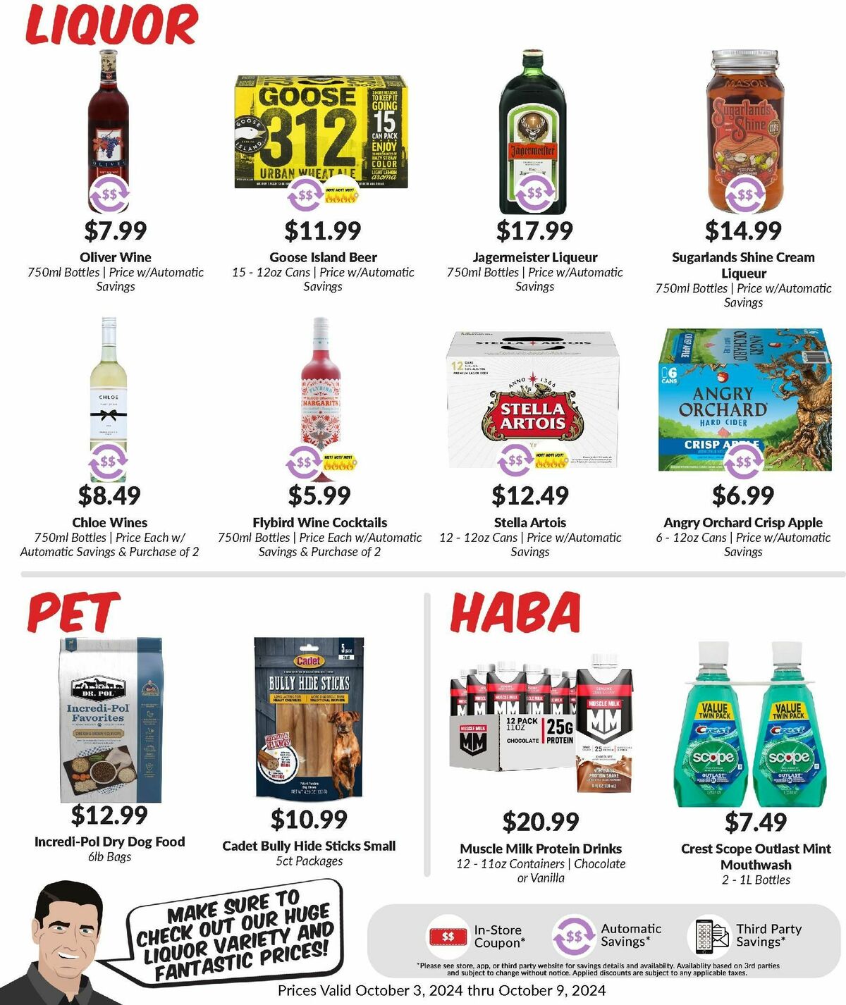 Woodmans Food Market Weekly Ad from October 3