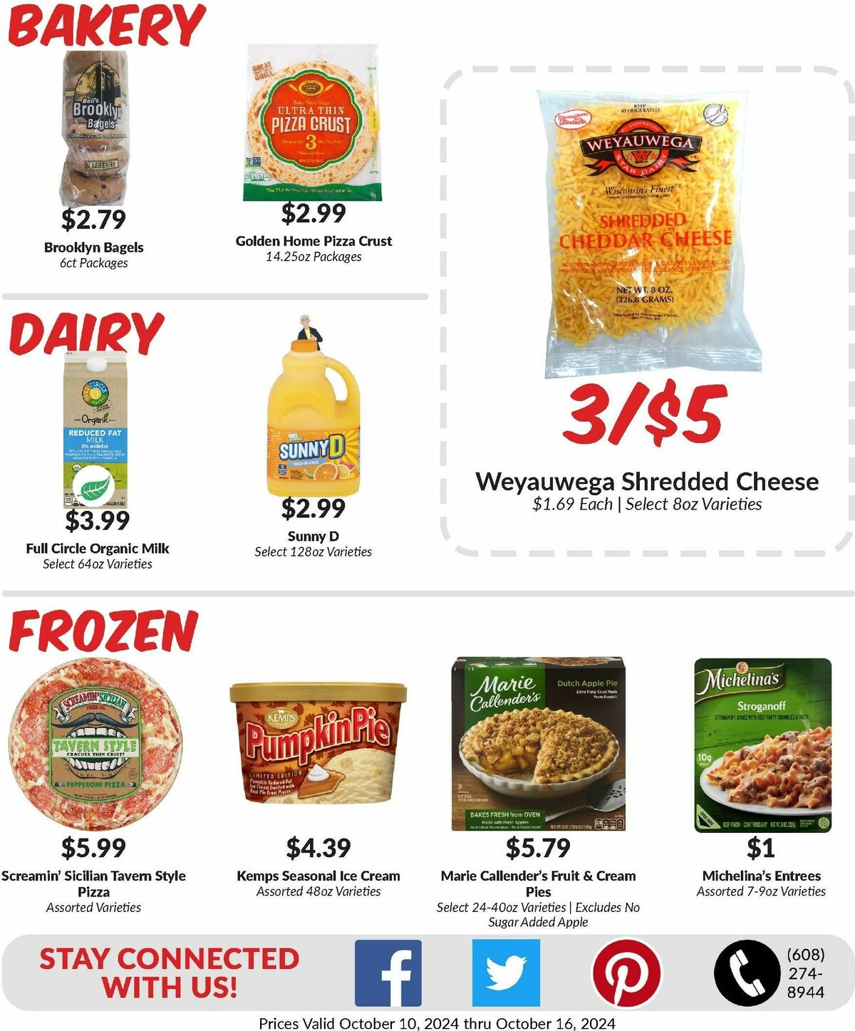 Woodmans Food Market Weekly Ad from October 10