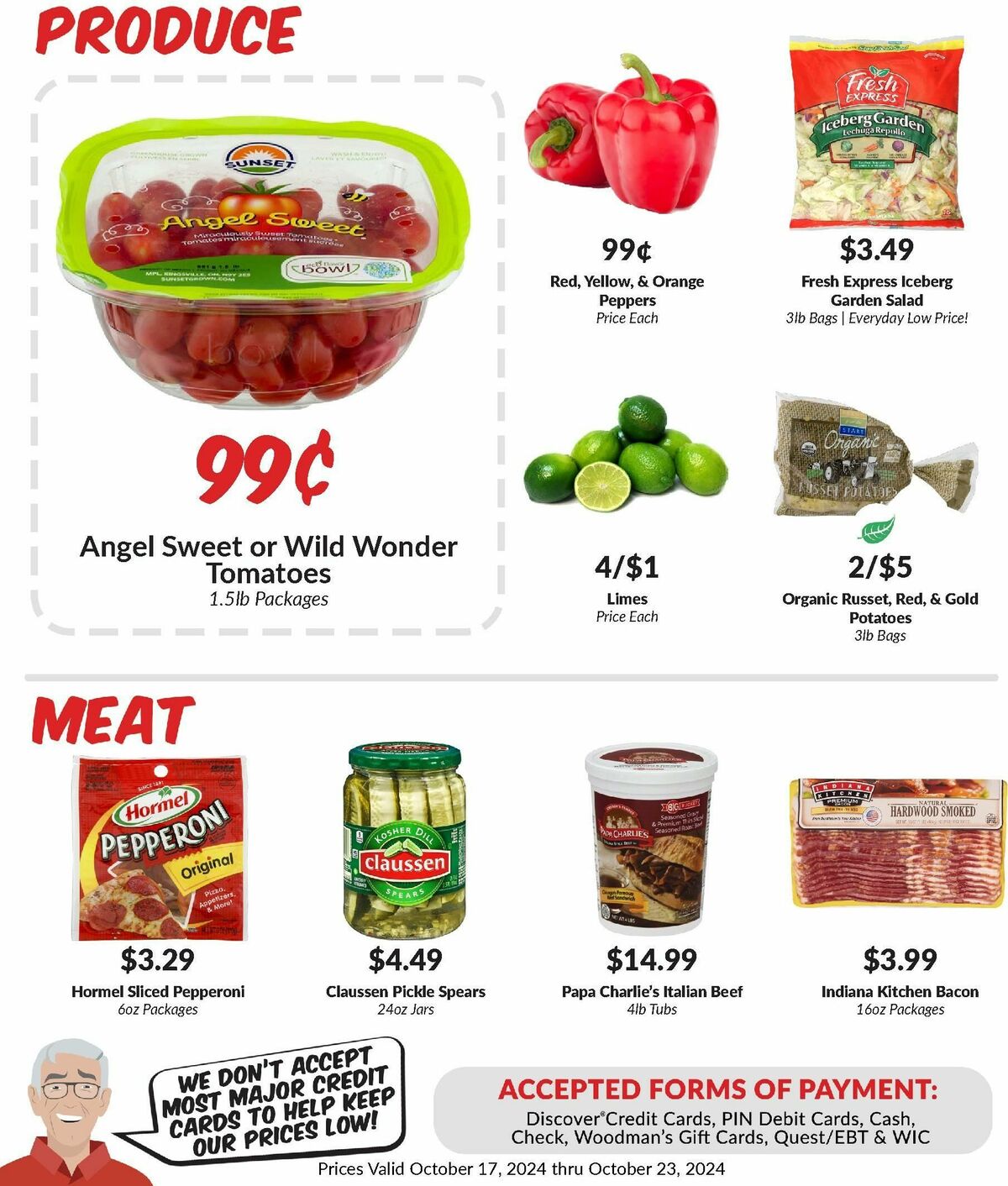 Woodmans Food Market Weekly Ad from October 17