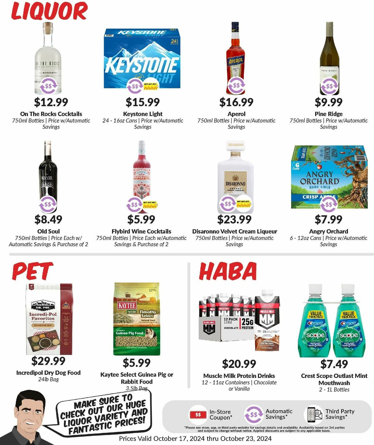 Woodmans Food Market Weekly Ad from October 17