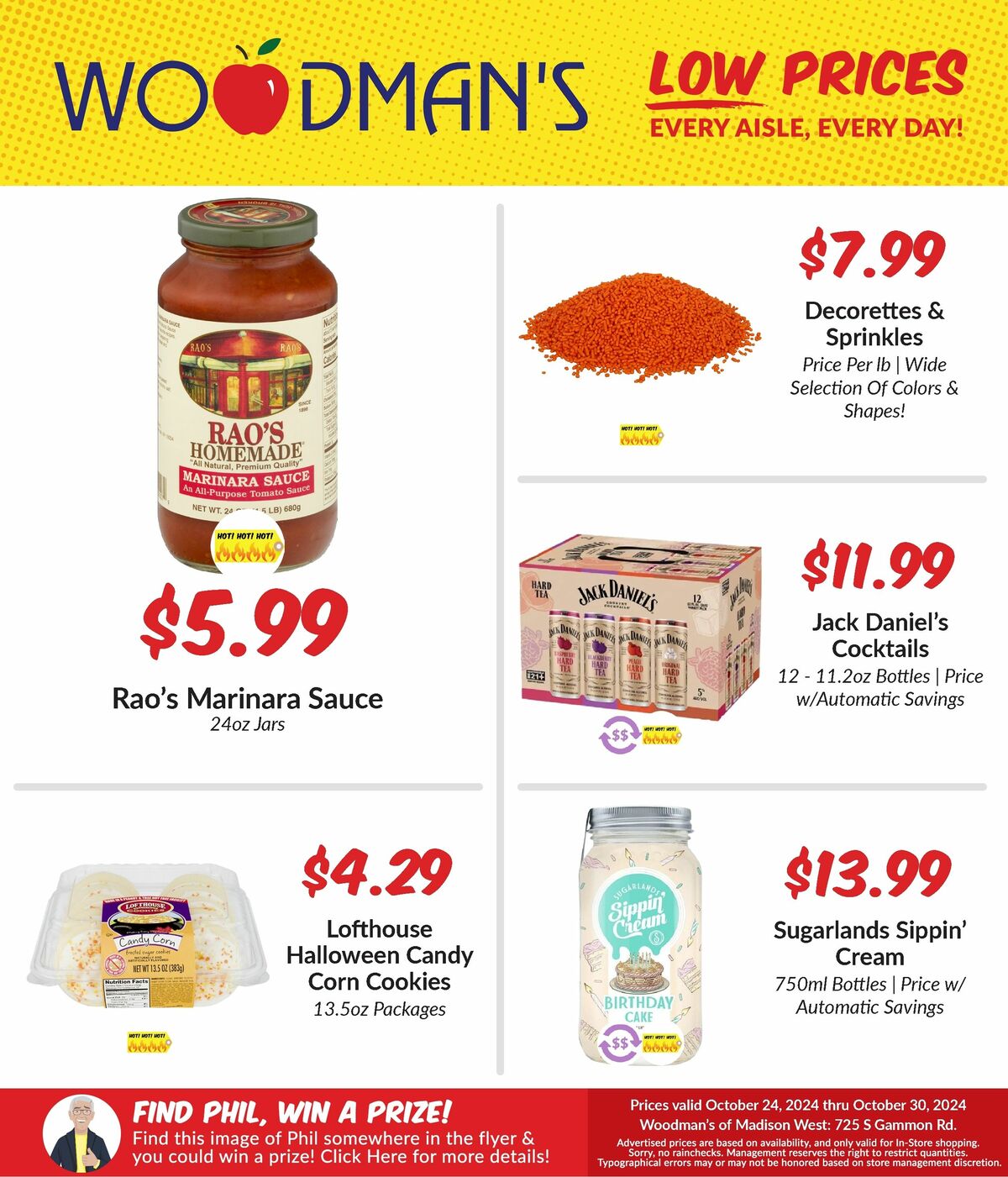 Woodmans Food Market Weekly Ad from October 24