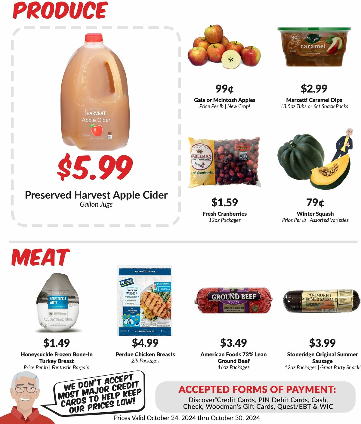 Woodmans Food Market Weekly Ad from October 24