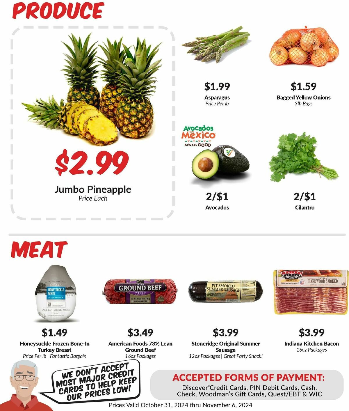 Woodmans Food Market Weekly Ad from October 31