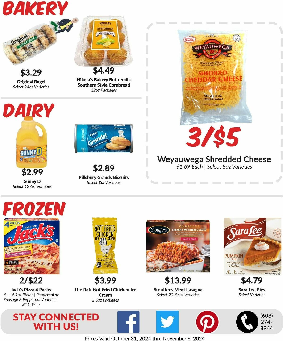 Woodmans Food Market Weekly Ad from October 31