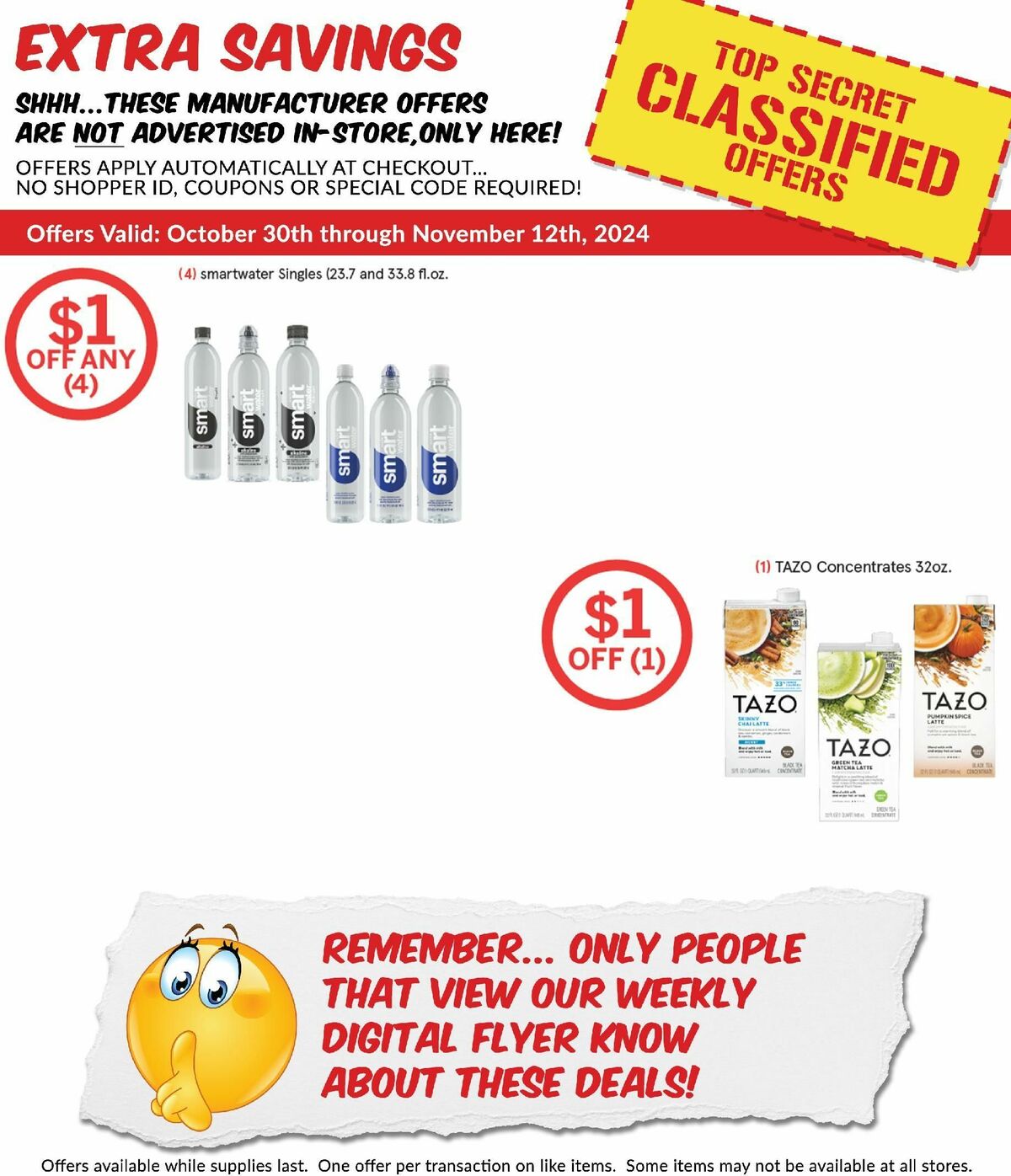 Woodmans Food Market Weekly Ad from October 31