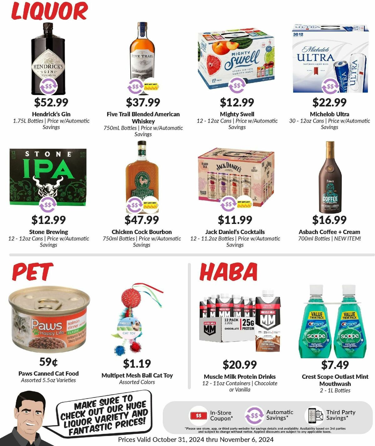 Woodmans Food Market Weekly Ad from October 31