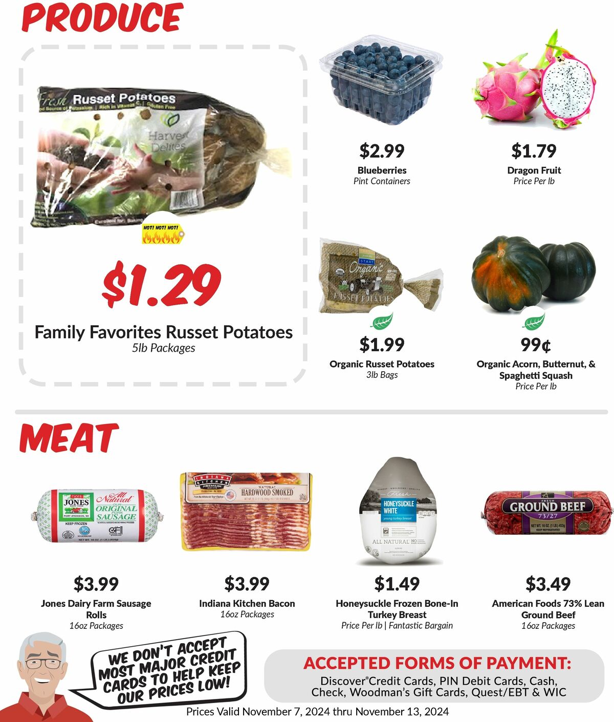 Woodmans Food Market Weekly Ad from November 7