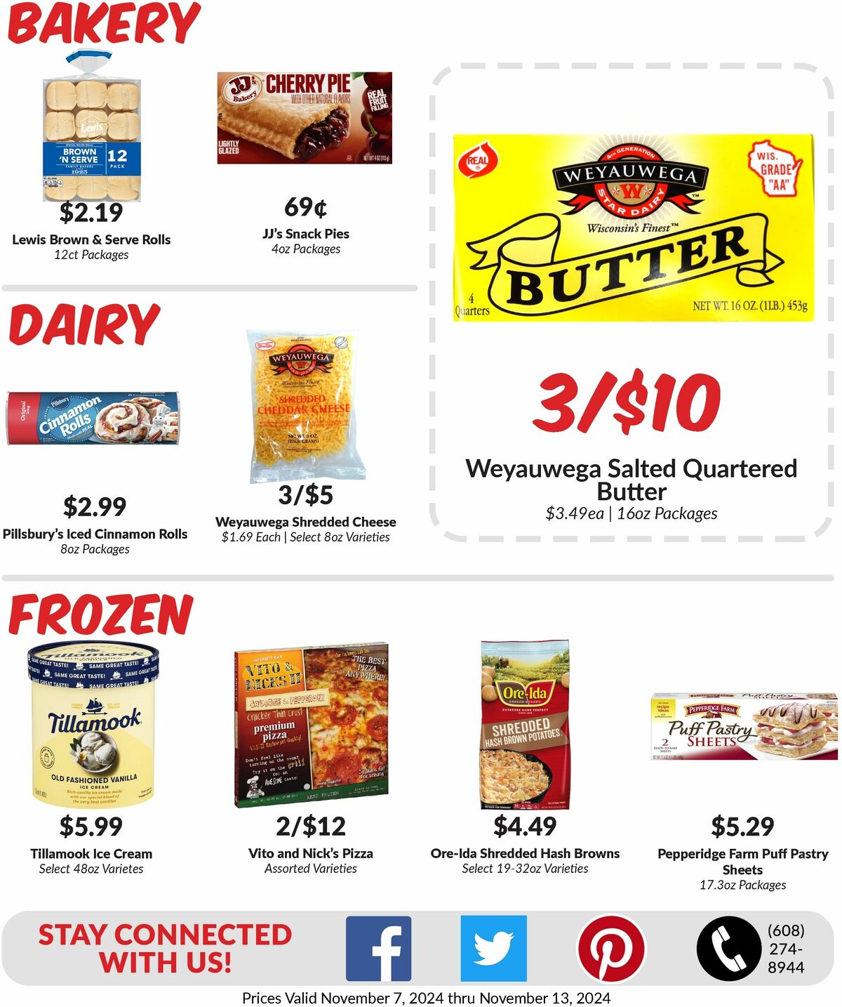 Woodmans Food Market Weekly Ad from November 7