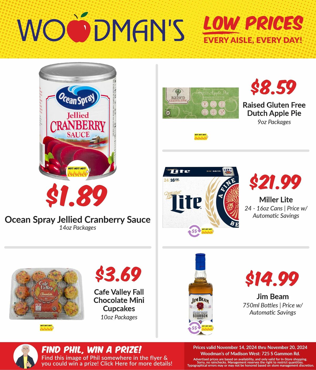 Woodmans Food Market Weekly Ad from November 14