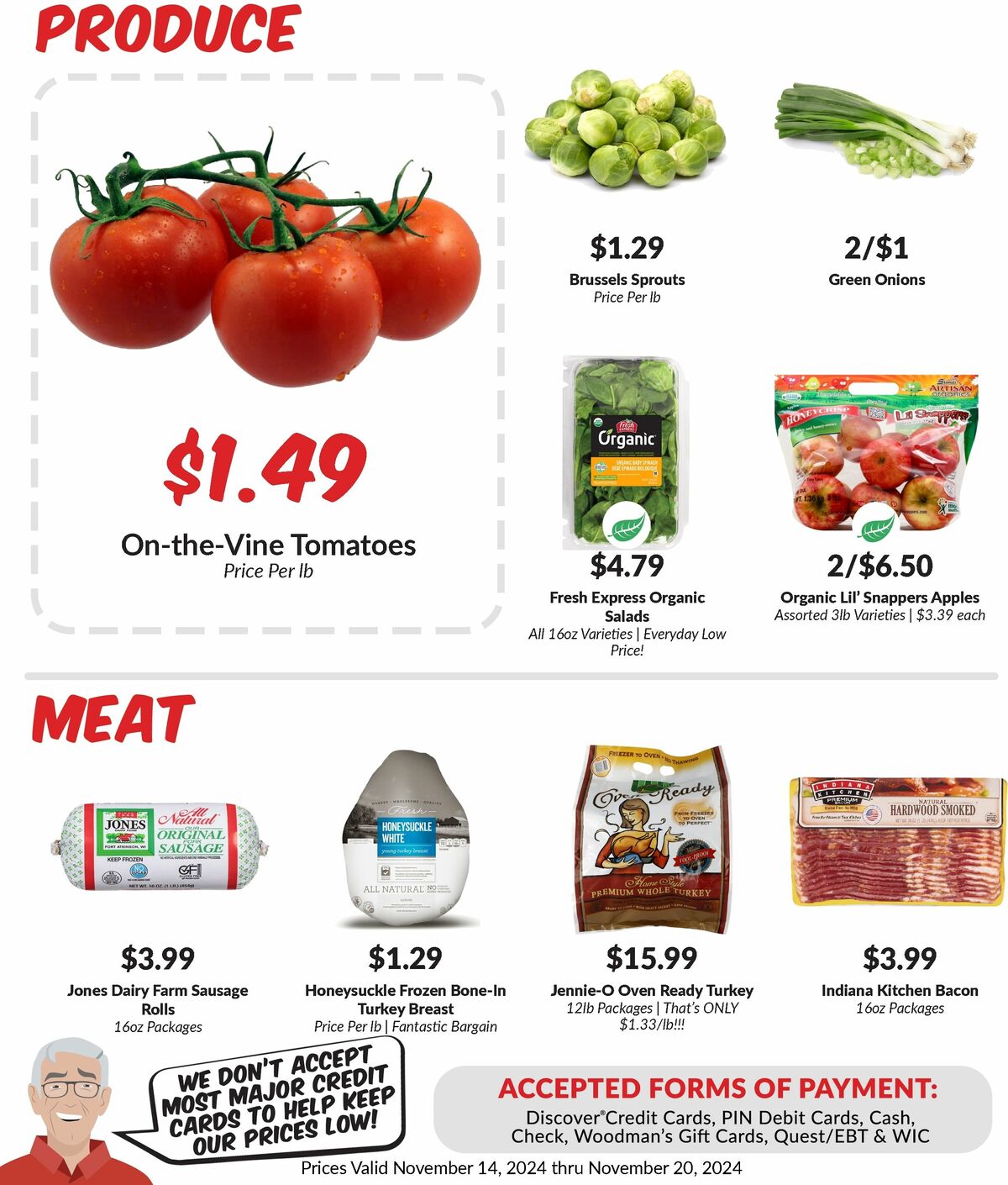 Woodmans Food Market Weekly Ad from November 14