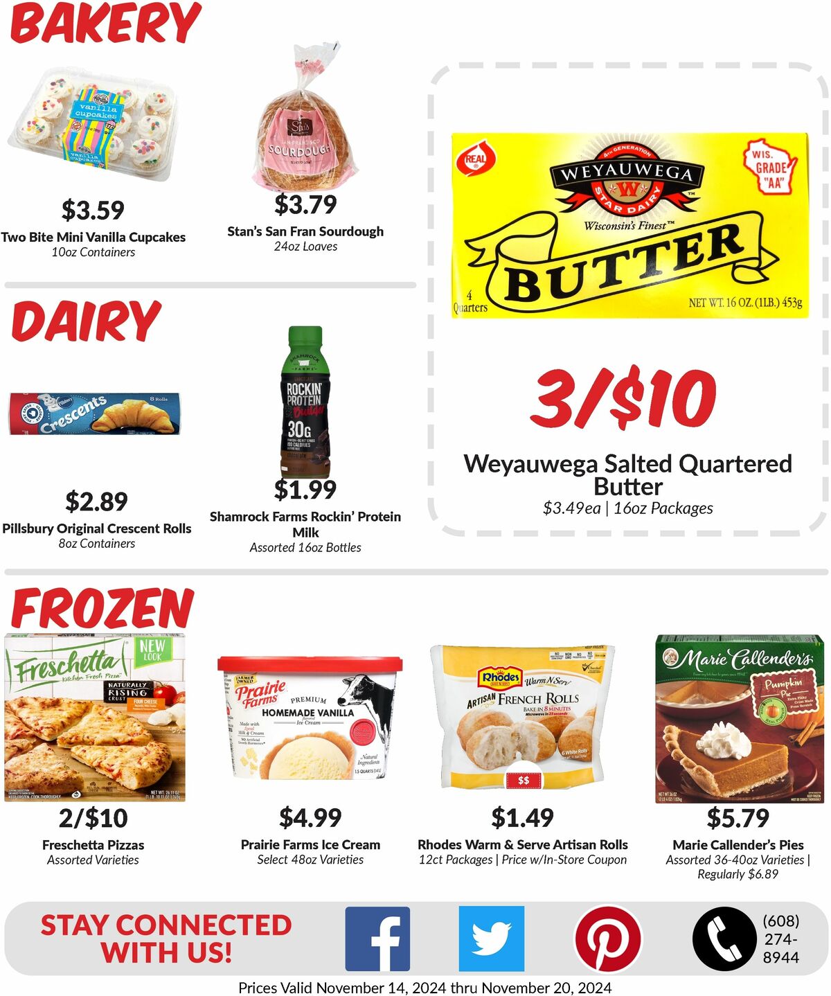 Woodmans Food Market Weekly Ad from November 14