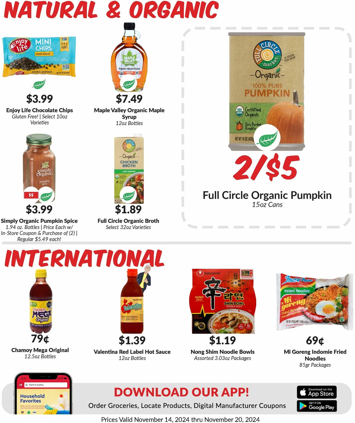 Woodmans Food Market Weekly Ad from November 14