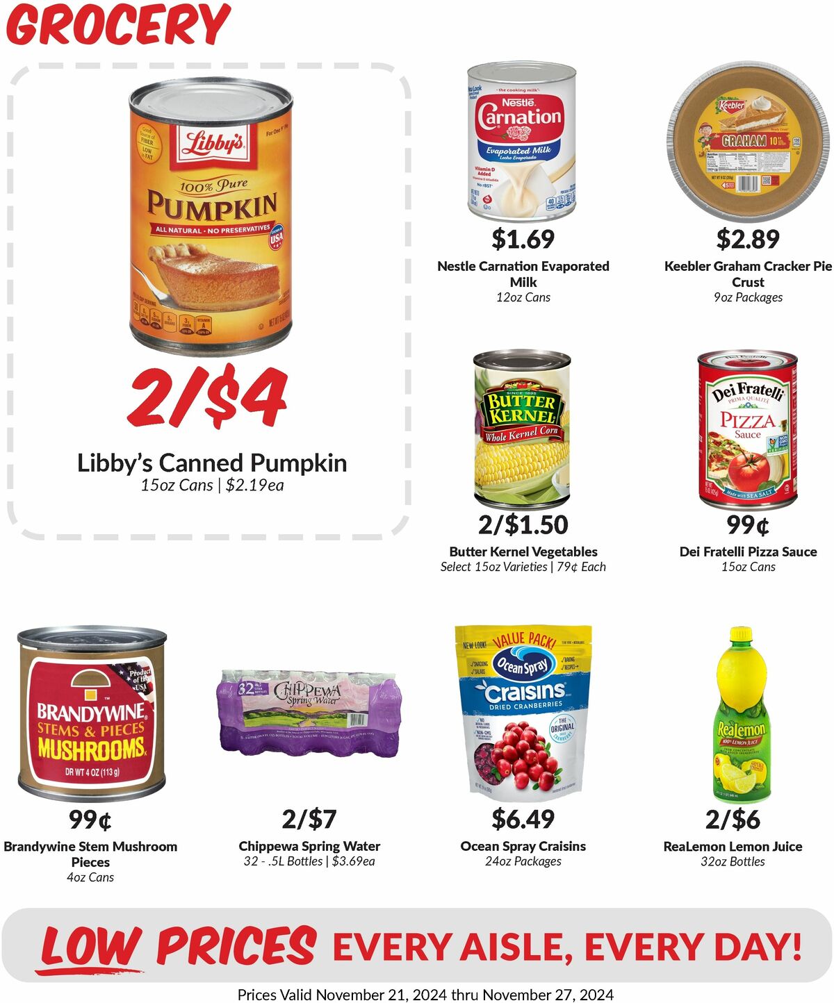 Woodmans Food Market Weekly Ad from November 21