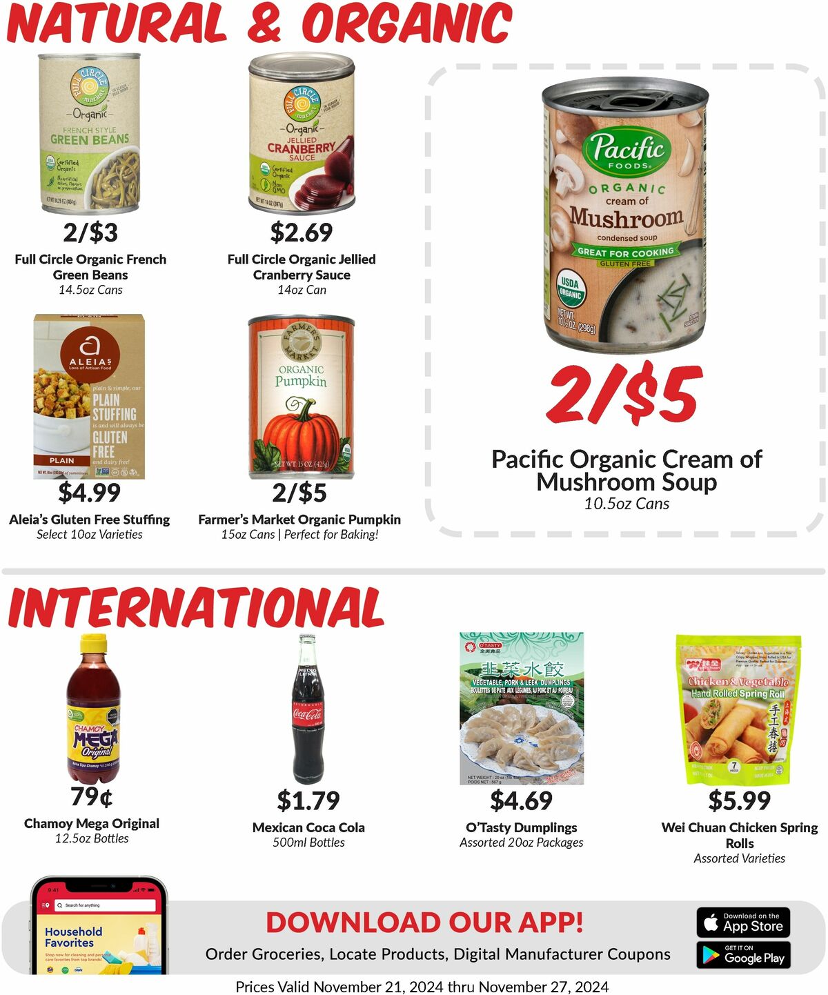 Woodmans Food Market Weekly Ad from November 21