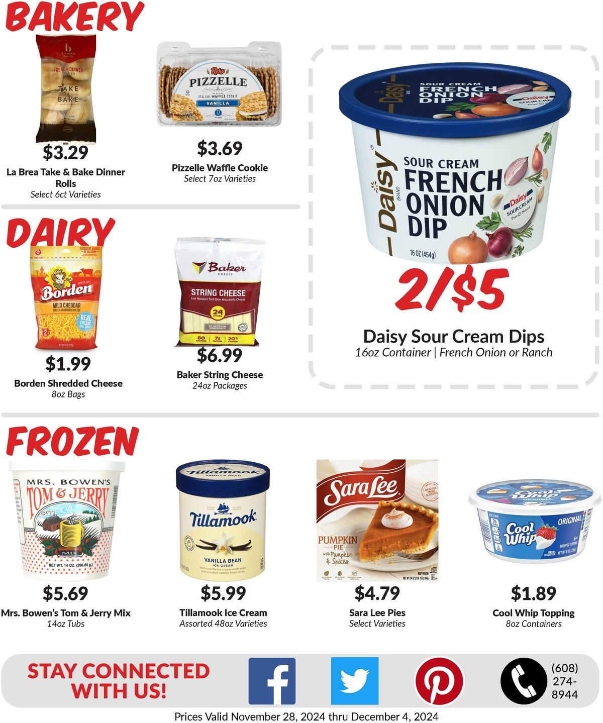 Woodmans Food Market Weekly Ad from November 28