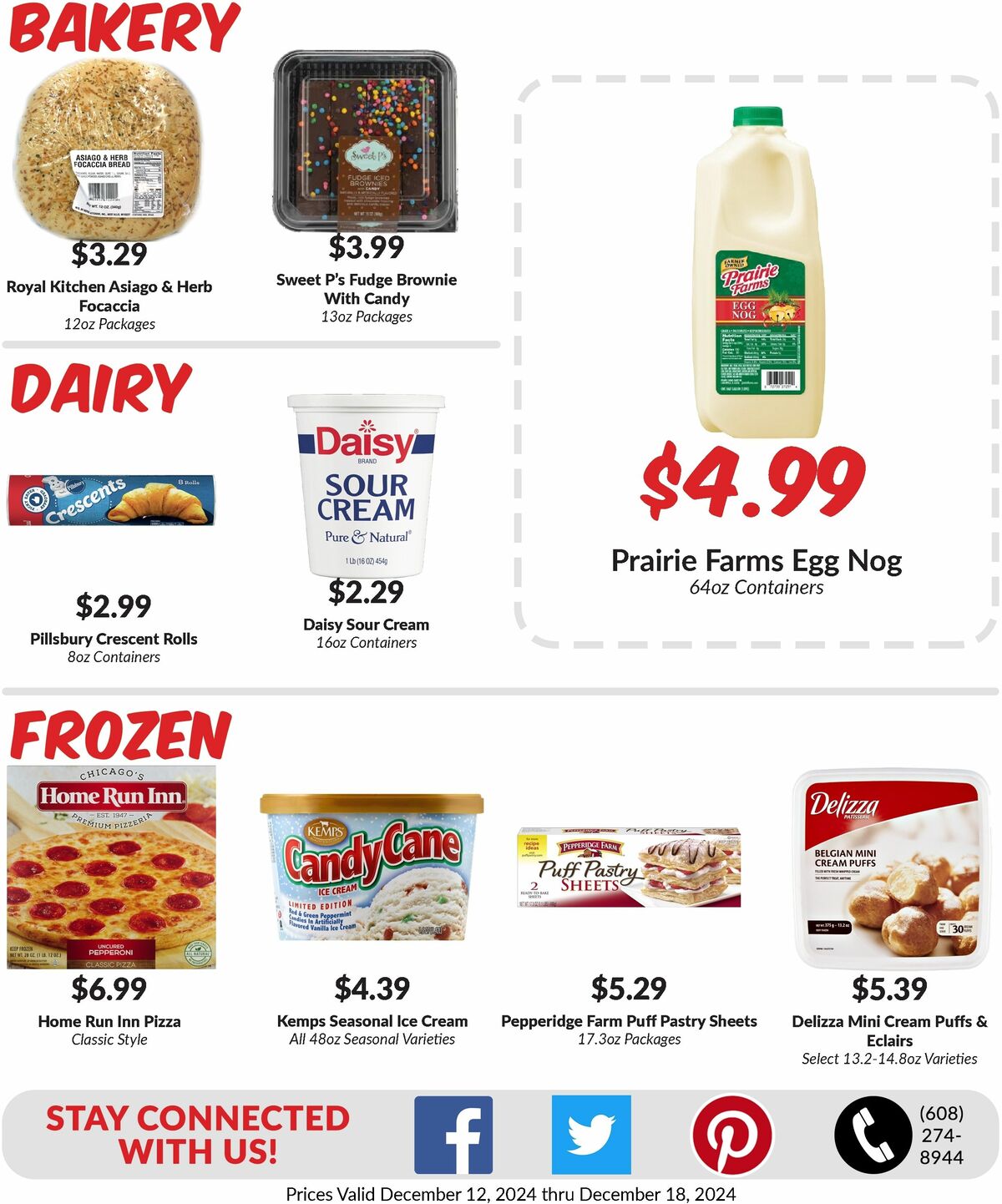 Woodmans Food Market Weekly Ad from December 12