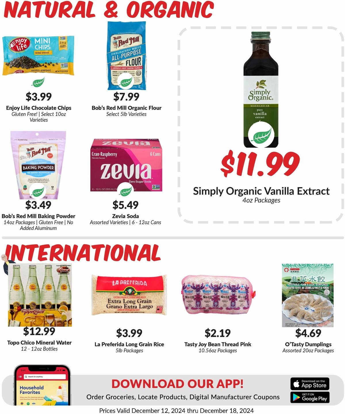 Woodmans Food Market Weekly Ad from December 12