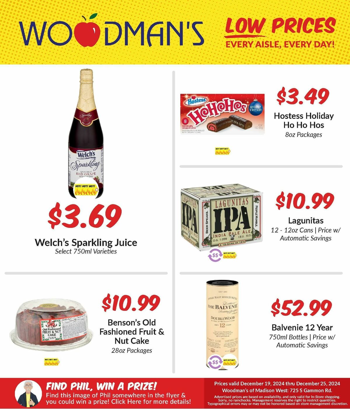 Woodmans Food Market Weekly Ad from December 19