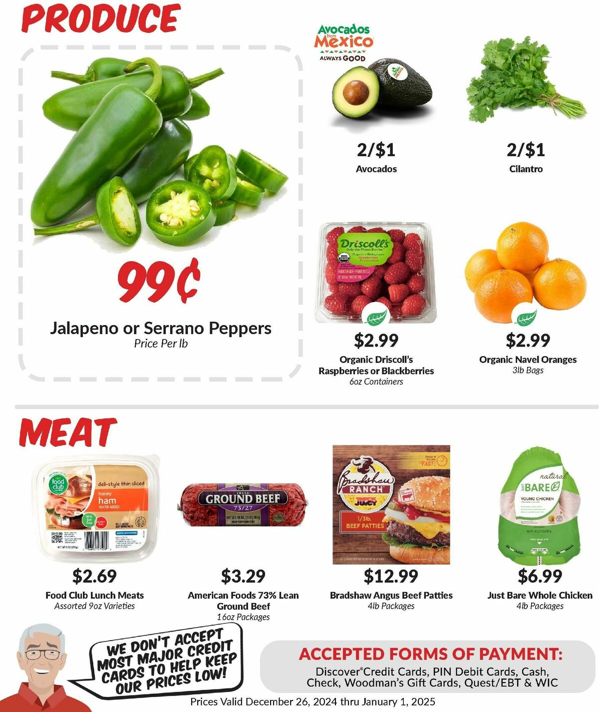 Woodmans Food Market Weekly Ad from December 26