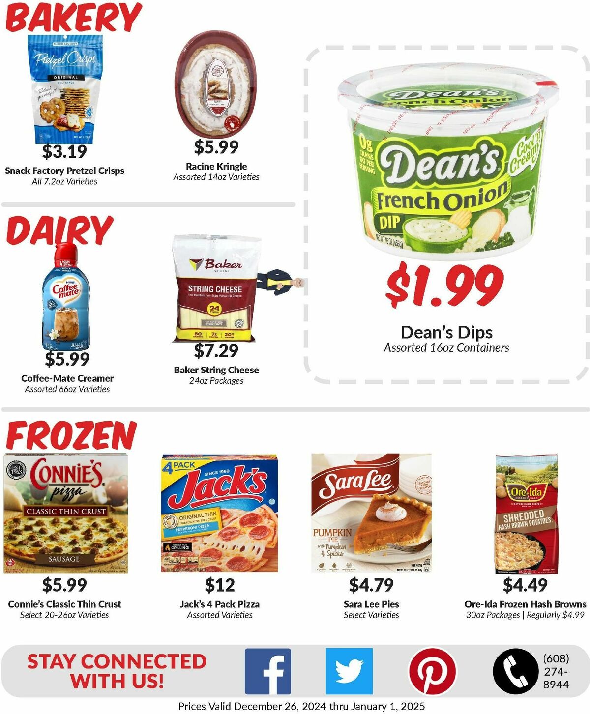 Woodmans Food Market Weekly Ad from December 26