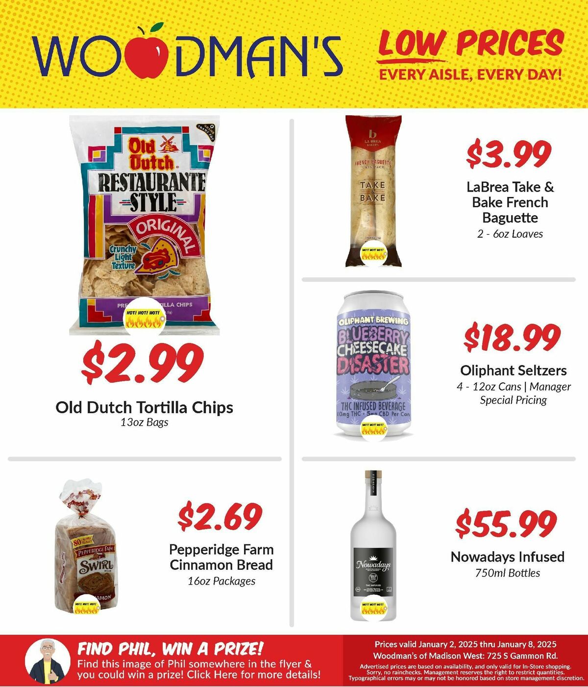 Woodmans Food Market Weekly Ad from January 2